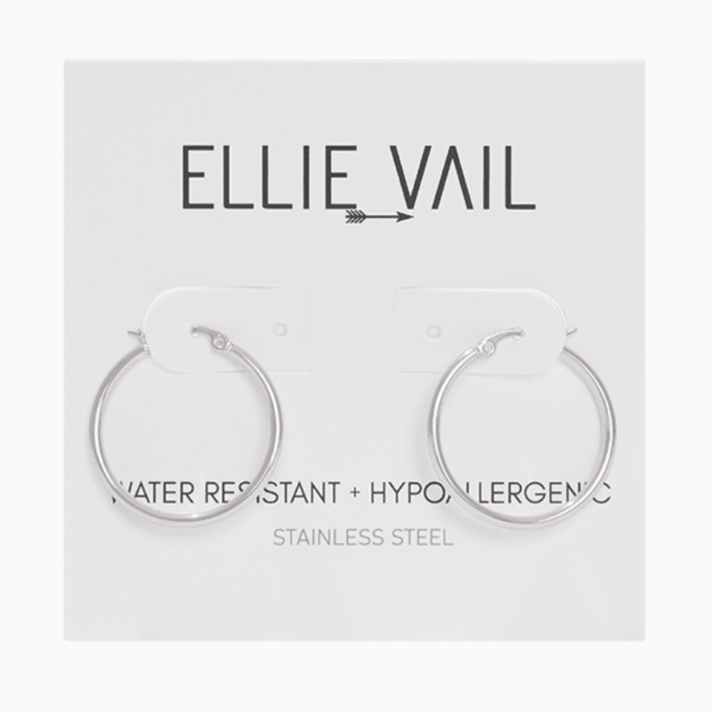 2/$80 Ellie Vail‎ - Laurette Medium Hoop Earring